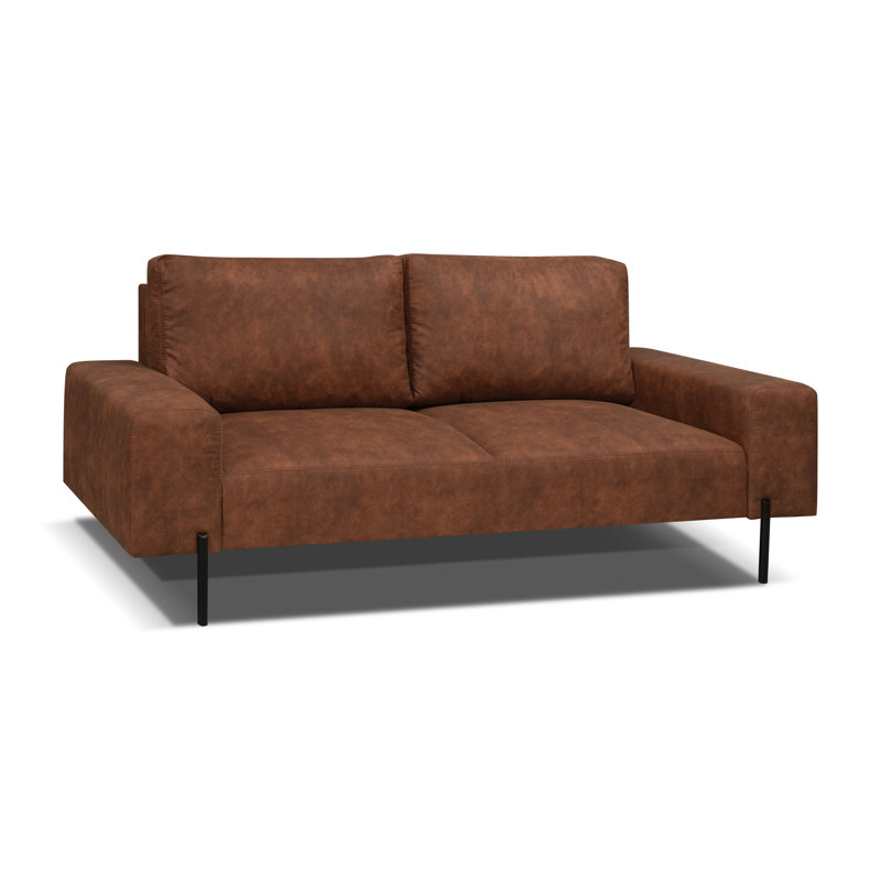 Aabid 2 Seater Loveseat, Brown