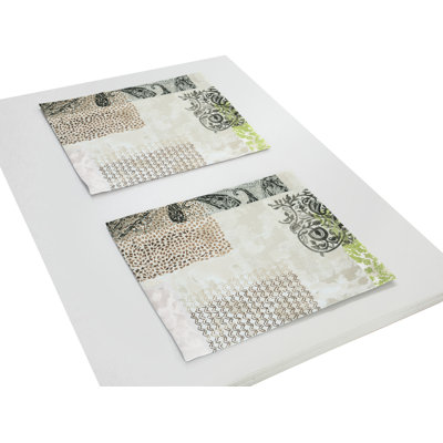 Buttrey Fabric Abstract Rectangle Placemat