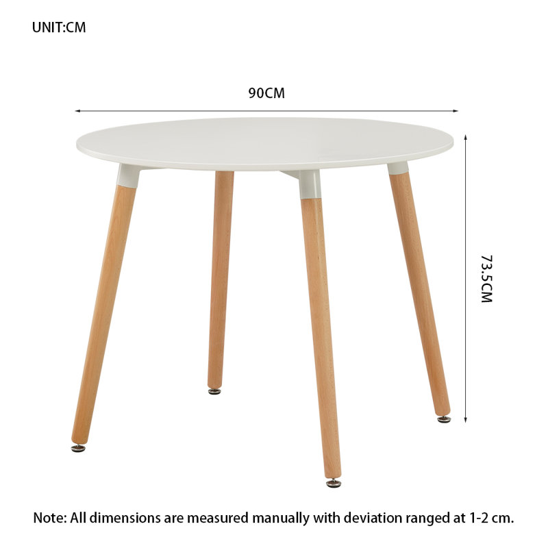 Dining Table And Chairs Set 2, White