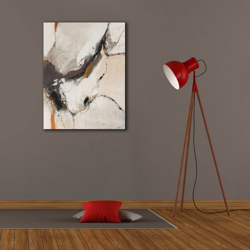  «White Way» par Design Fabrikken, art mural sur toile, H 34 po x l 26 po