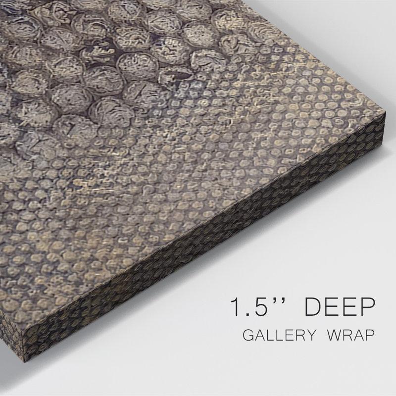 «Printed Speckled Matter III», reproduction d'art sur toile, H 48 po x l 32 po
