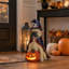 Statue de bouledogue français d'Halloween