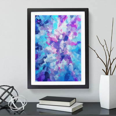 Depths Of The Forest Abstract - Single Picture Frame Print