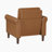 Kulik 35" Modern & Contemporary Faux Leather Armchair with Modern Rolled Arm Silhouette-1819840347