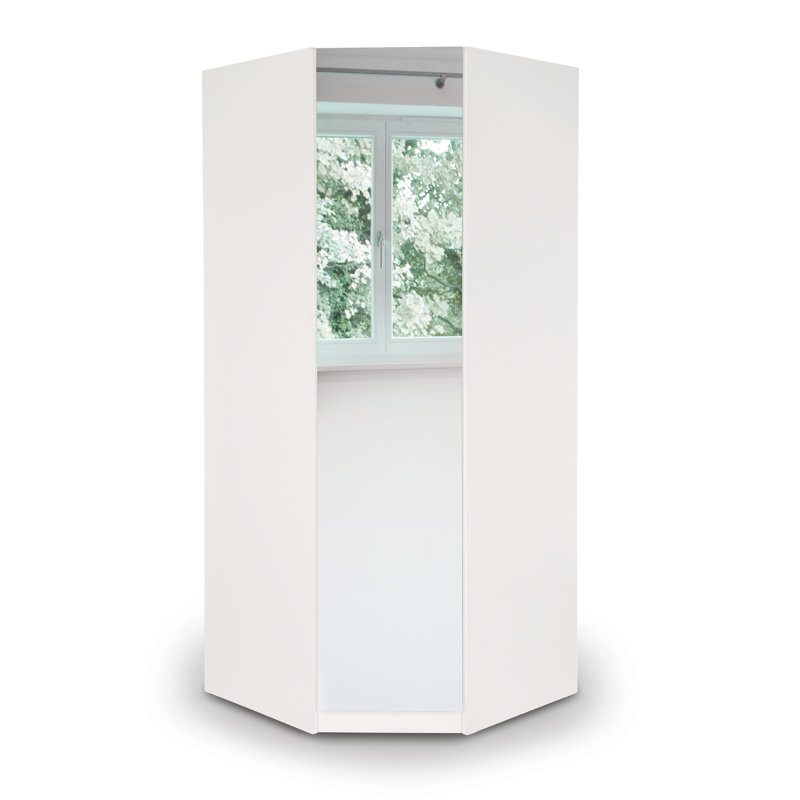 Bridgeview 1 Door Manufactured Wood Wardrobe
