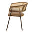 Alphon 48cm H Upholstered Armchair in Brown