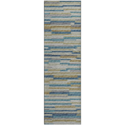 Premium Machine Washable Mayfield AMF114 Abstract Rug