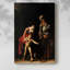 Madone et l'enfant avec Sainte Anne (Dei Palafrenieri) - Toile tendue avec châssis par Caravaggio-1105907305