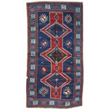Kazak One-of-a-Kind 4'1" X 7'7" Hand Knotted Area Rug