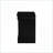 Black 2-Drawer Modern Louis Philippe III Nightstand-1569726741