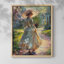 WOMEN Series DCXLVII - reproduction encadrée de qualité supérieure - prête à être accrochée - aucun clou requis-1792482444-1792482446