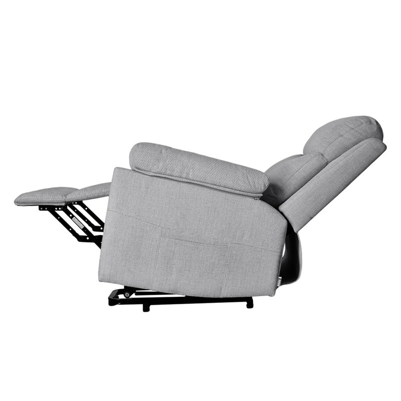 75cm Wide Chenille Wall Recliner Standard Recliner, Grey