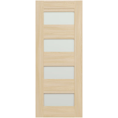 Avon 07-08 Solid Manufactured Wood and Glass Standard Door Slab
