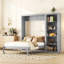 Lit escamotable mural avec tablettes Murphy-957482070-957482069