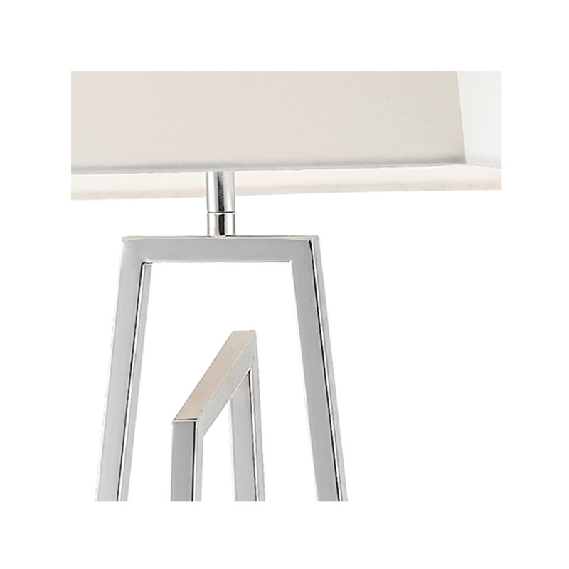 Bryant 150cm Traditional Floor Lamp, Polished Chrome