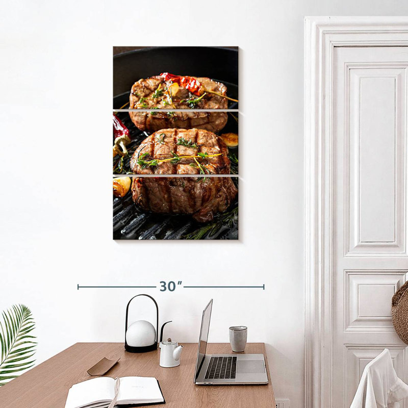 Filet de steak grillé Yarlin, H 32 po x l 20 po