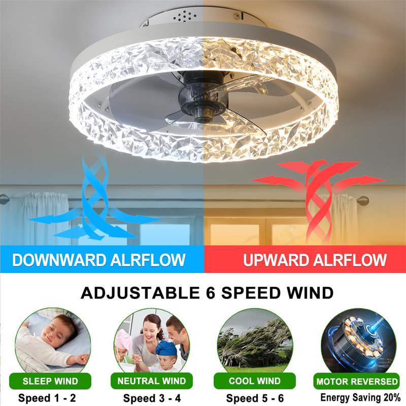 Ceiling Fan with LED Lights