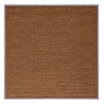 Machine Washable Solid Brown Area Rug