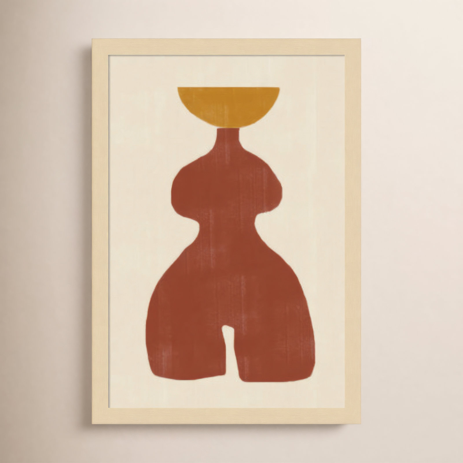 Rockingham "Vase No. 11" Print, Brown, 21" H x 15" W