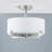 Fabric Semi Flush Mount-279873449
