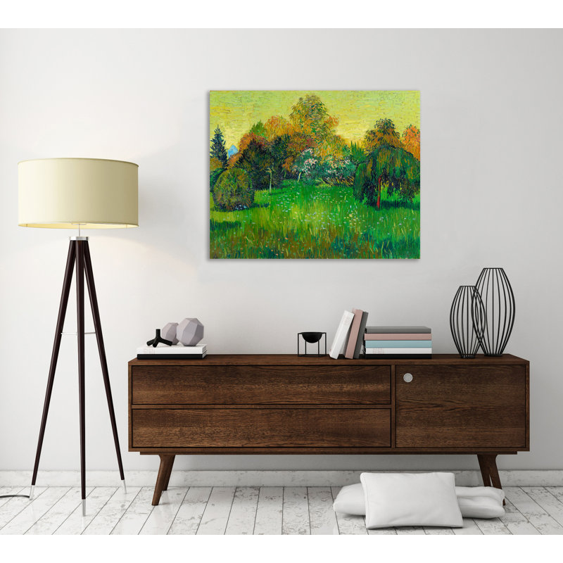 «The Poet's Garden» par Wild Apple Portfolio - impression sur toile tendue, H 20 po x l 25 po x P 1,5 po