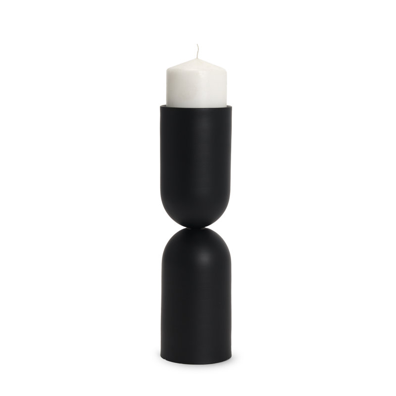 Porte-bougie Aldham, H 12,5 po x l 3,5 po x P 3,5 po