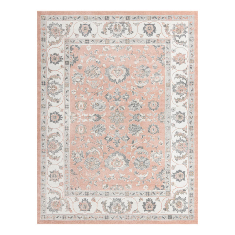 Tapis Hadrian Aurelia - rose, Rectangle 10 pi x 13 pi