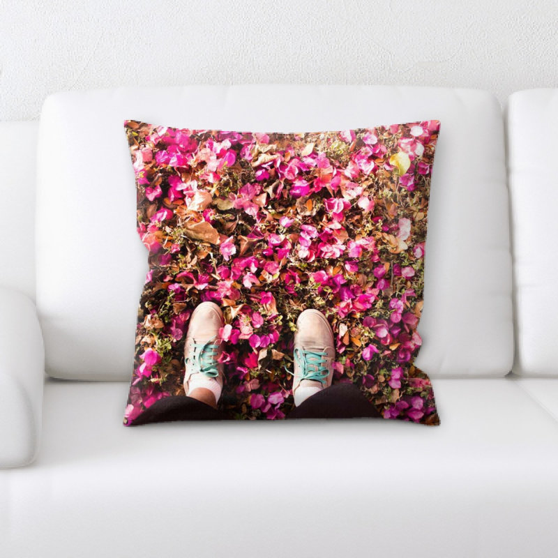 Coussin décoratif de couleurs vives