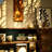 Retro Rectangular Painted Solid Wood Sideboard