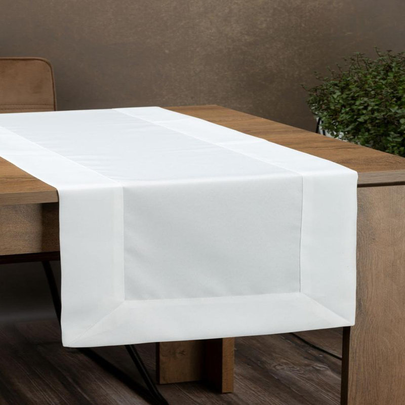 Solid Colour Tablecloth, 40cm W x 140cm L