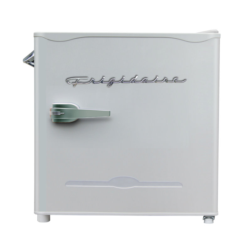 1.6 Cu. Ft. Retro Compact Fridge with Chiller, Countertop Fridge with Built-In Bottle Opener, Moon
