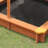 Sunside Sails Winslow 46.5'' x 46.5'' Solid Wood Sandbox