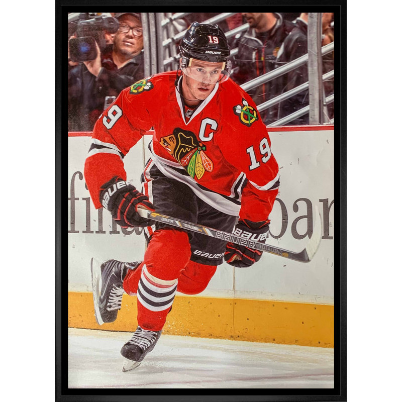 Jonathan Toews Chicago Blackhawks, toile 20 x 29