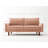 UPHOLSTERED SOFA - BEIGE