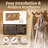 Jingliving Saunas wood Towel Rack