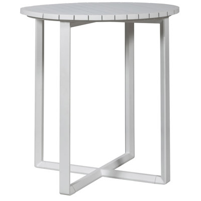 Breeze Round Metal Outdoor Bistro Table , 38'' in. W 38'' in. D