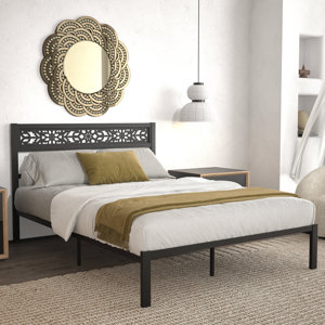 Charin Metal Platform Bed