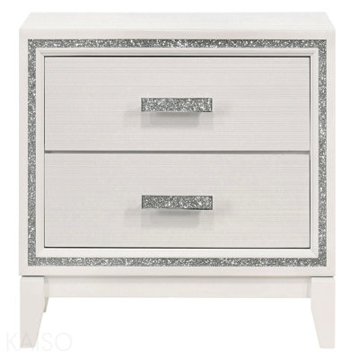 2-Drawer Bedroom Nightstand