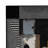 Black and White Resin Geo Lines Rectangle Photo Frame-89117172