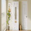 Armoire à miroir 3 portes avec 2 tiroirs et armoire supérieure-1662139882