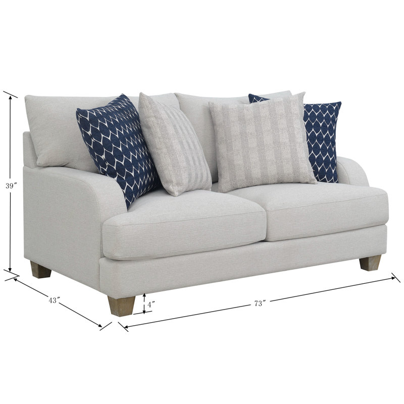 Linsi Drisko 102" Upholstered Sofa Set