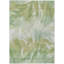 Machine Washable Indoor/Outdoor Xhevrie Green Rug-112127692