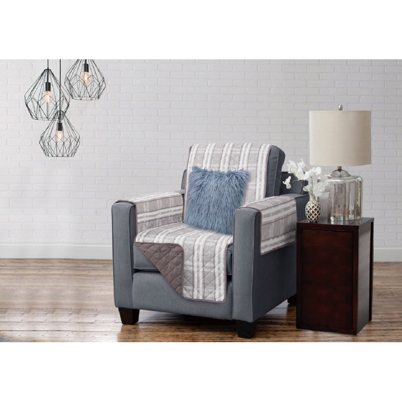Housse pour canapé à coussins carrés/rectangulaires, H 75 po x l 65 po x P 0,1 po