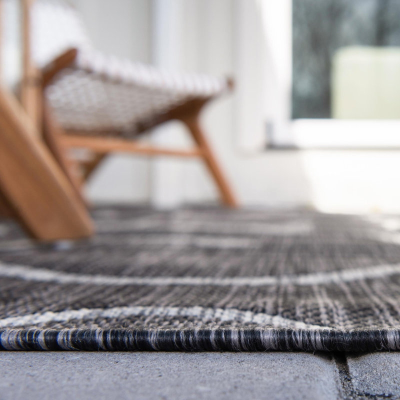 Contemporary Kona Area Rug Slate Colour, Square 10'8"