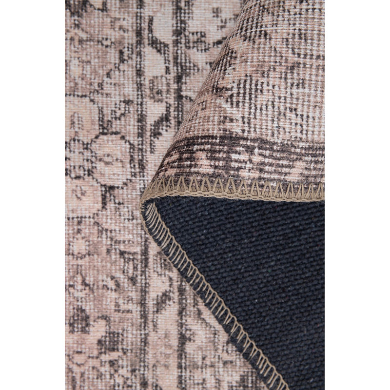 Luxurious Beige Area Rug, 7.5 x 10.8 Feet | 100% Polyester, 1.2 lbs/sq ft | 4 mm Pile Height, Recycled Poly Cotton Underside | Soft, Durable, Non-Machine Washable | Perfect for Living Room, Bedroom & Dining Room Décor