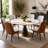 Faux Leather Upholstered Solid Back Side Chair-2058253085