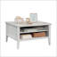 Table basse élégante gris clair avec tiroir spacieux et fabrication durable pour la vie moderne