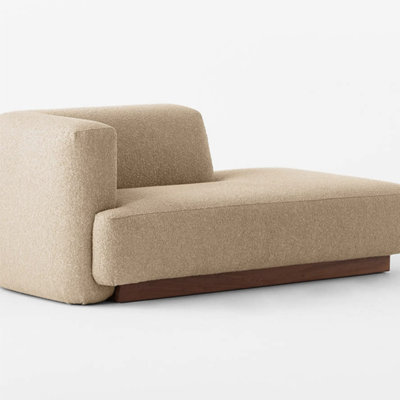 Solid Wood Frame Indoor Chaise Lounges