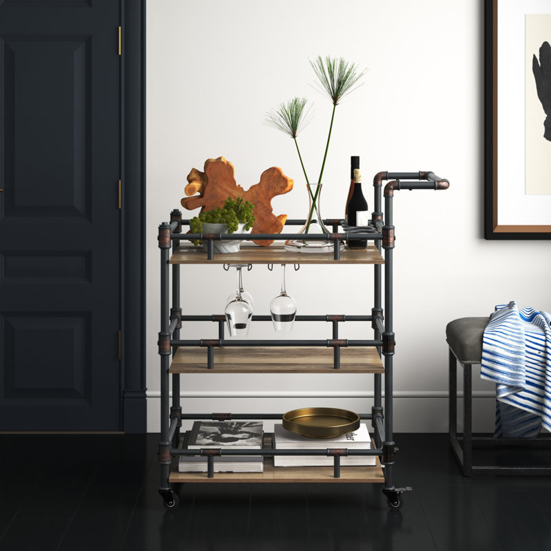 Etamin Metal Bar Cart