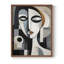 WOMEN Series Lxxvi - reproduction encadrée de qualité supérieure - prête à être accrochée - aucun clou requis-240046501-240046498